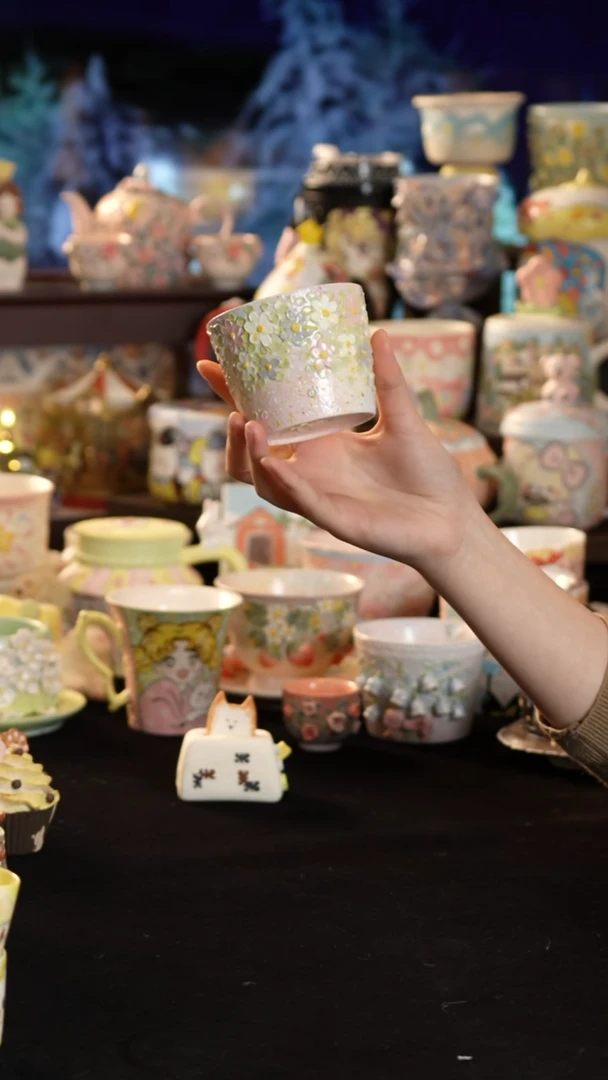 其他陶景德镇釉下彩手绘设计师款陶瓷