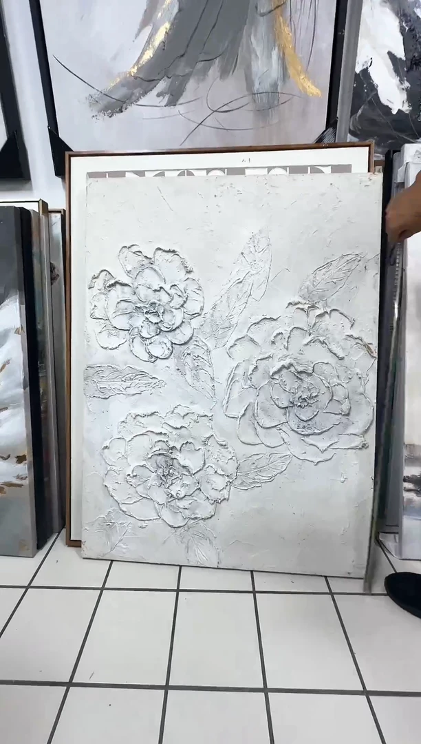 168现代装饰画油画80cm*110cm