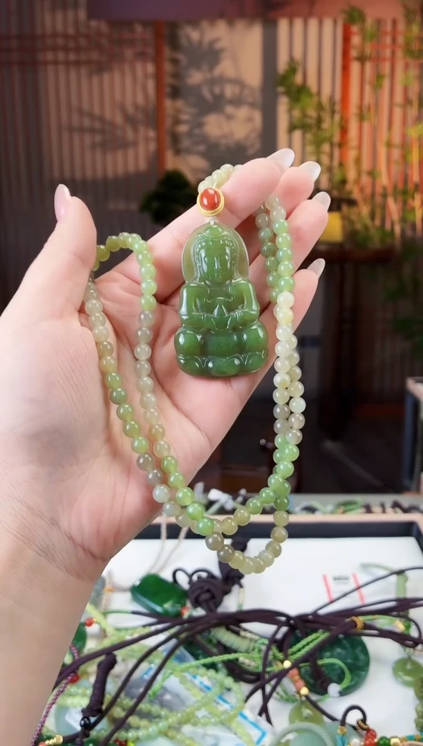 颈饰未镶嵌和田玉多样性发货拍一发一