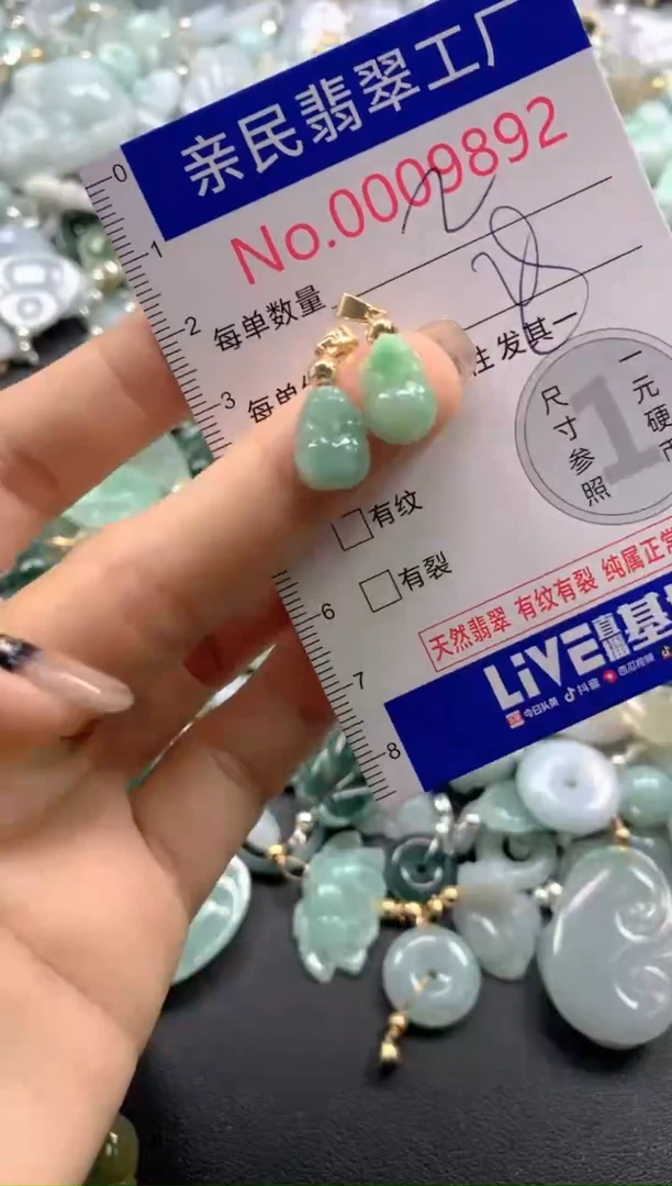 颈饰未镶嵌翡翠9892