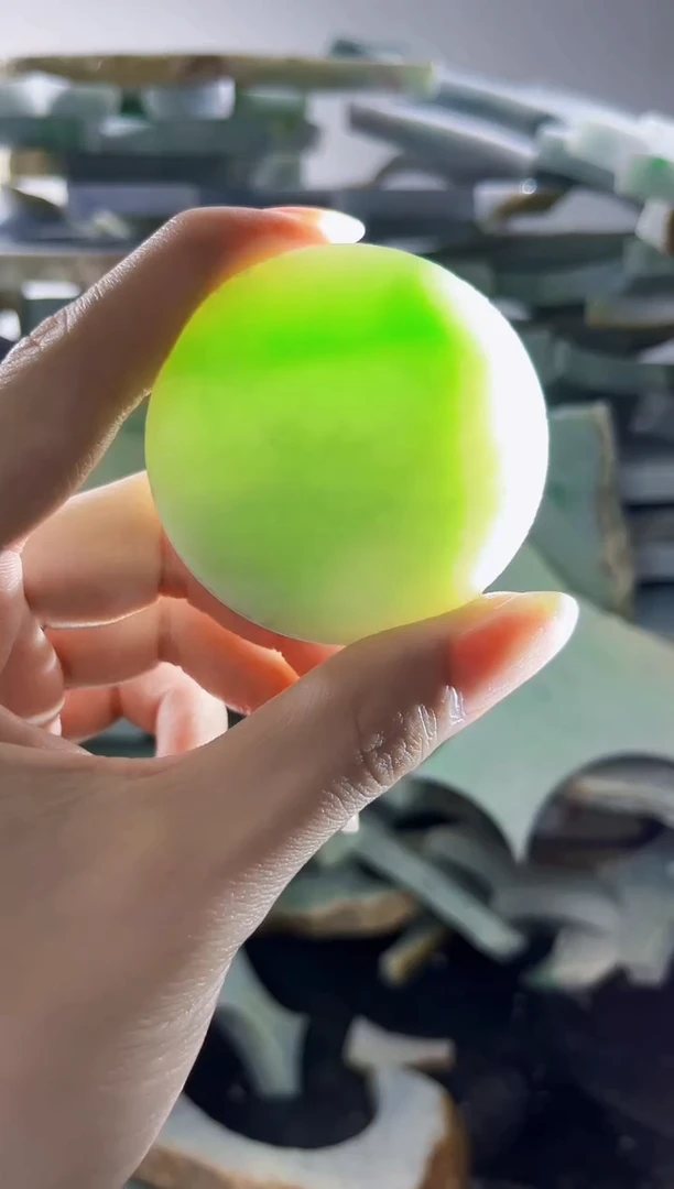 裸石翡翠缅甸翡翠A货陈5802