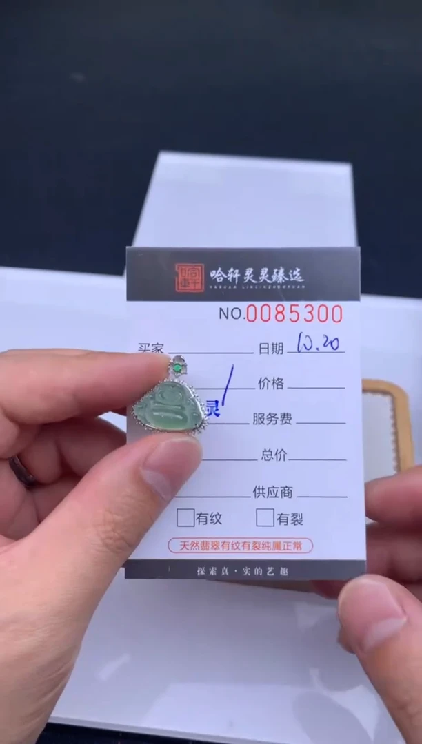吊坠(不含链)未镶嵌翡翠哈轩  挂件1