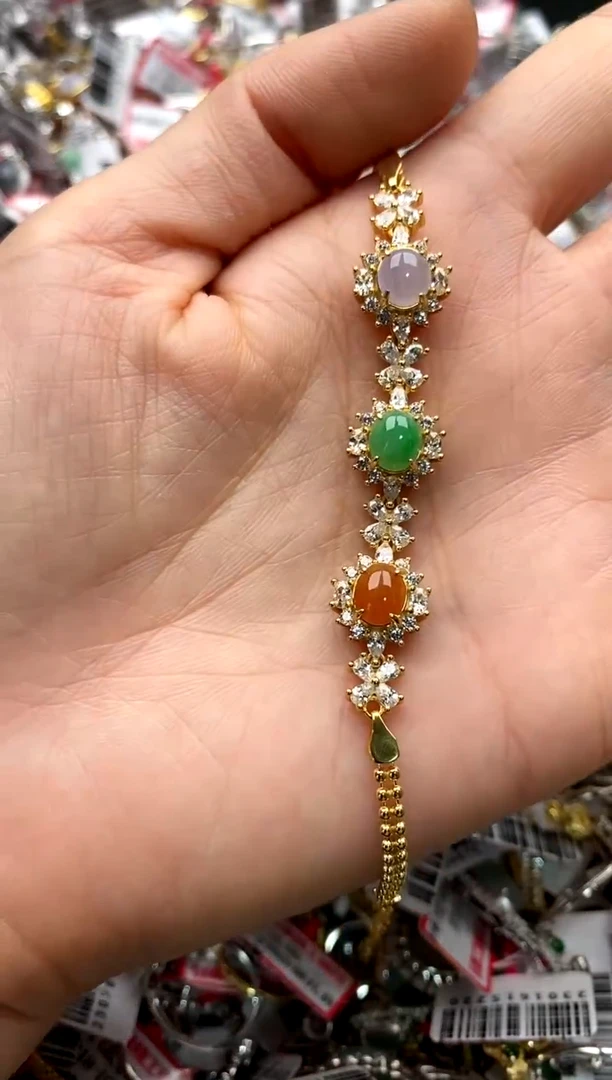 【闪购商品】翡翠戒指银S925镶嵌1111111111     7