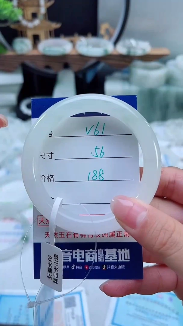 未镶嵌首饰石英质玉（天山翠）61