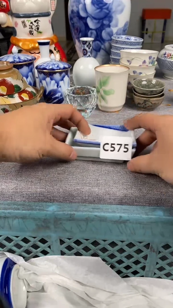 【闪购商品】瓷片575瓷器瓷片茶周边