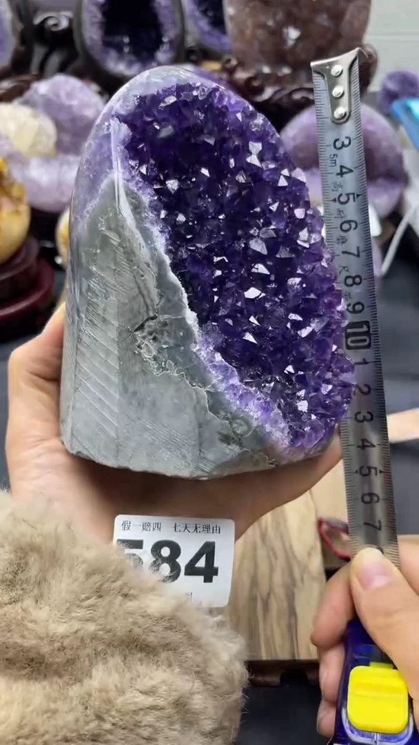 未镶嵌大型摆件（非配饰）紫晶584号摆件