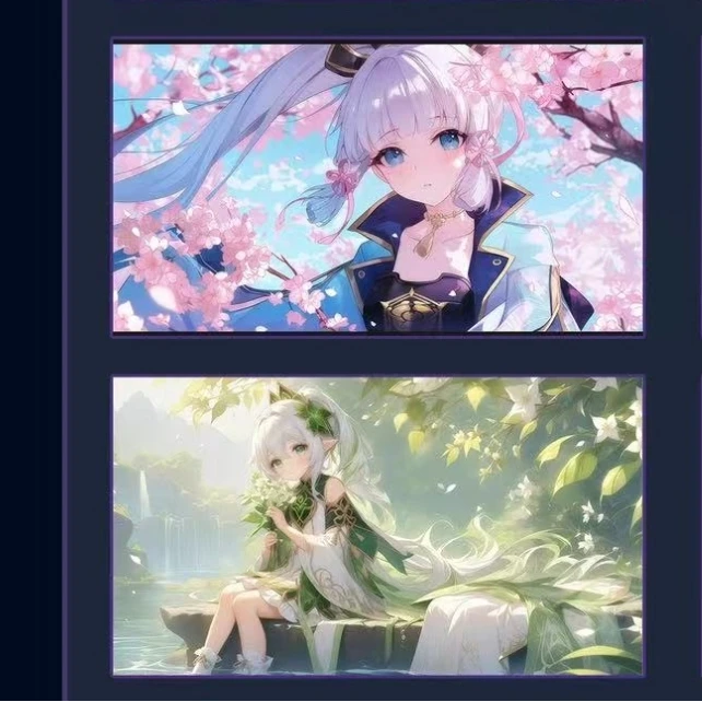 【新人福利】【原神12*8*1.5CM】周边二创精美亚克力系列水晶砖代拆
