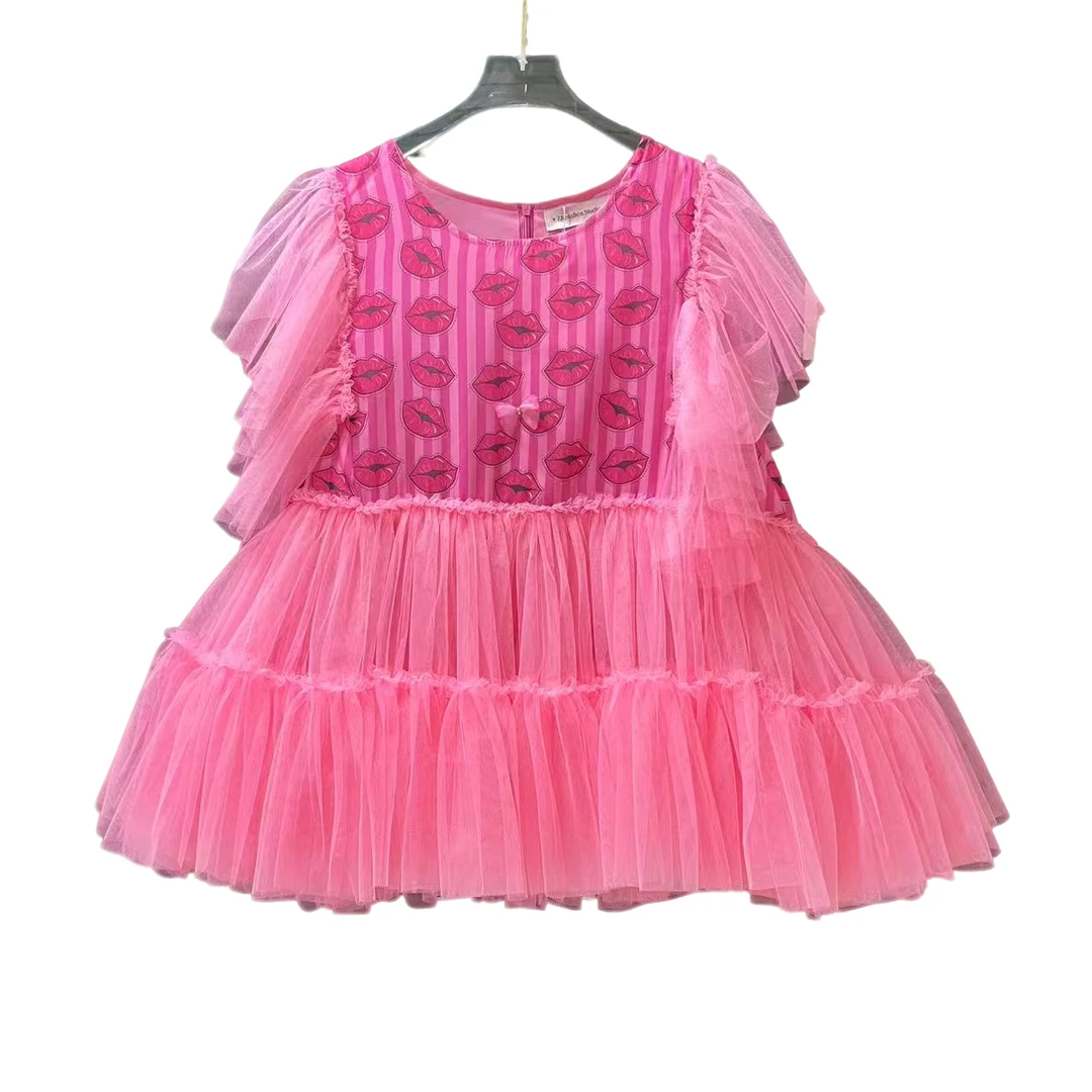 4642连衣裙女夏季甜美可爱风格衣服晚宴场合女装洋气衣服女