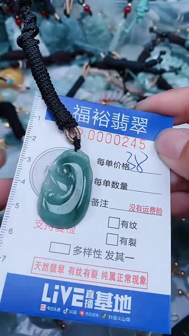 【闪购商品】翡翠颈饰未镶嵌...0000245