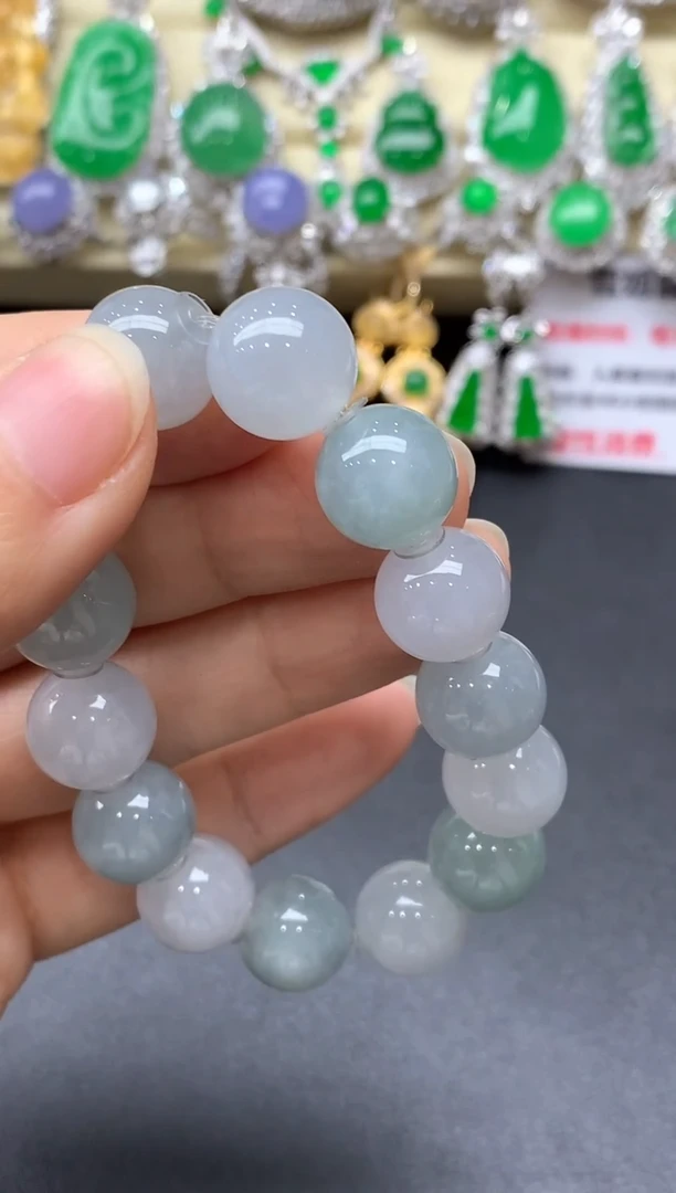 未镶嵌手链翡翠347-中国好珍宝