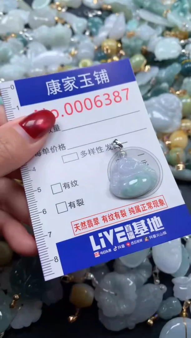颈饰未镶嵌翡翠6387