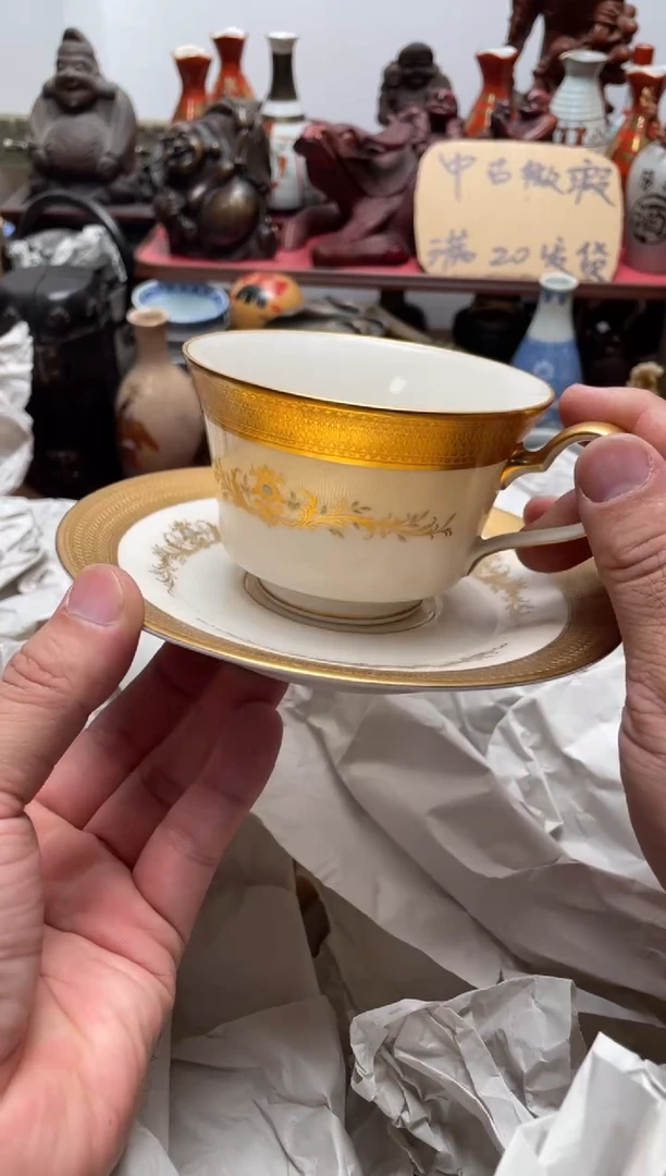 瓷片787中古商品默认微霞则武1杯1碟
