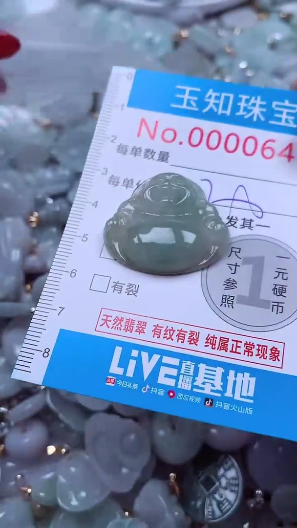 吊坠(不含链)未镶嵌翡翠641