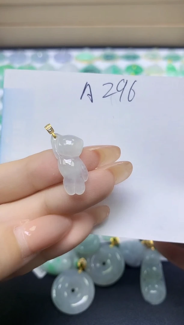 颈饰未镶嵌翡翠天然缅甸A货翡翠百元以上9元证书费自理