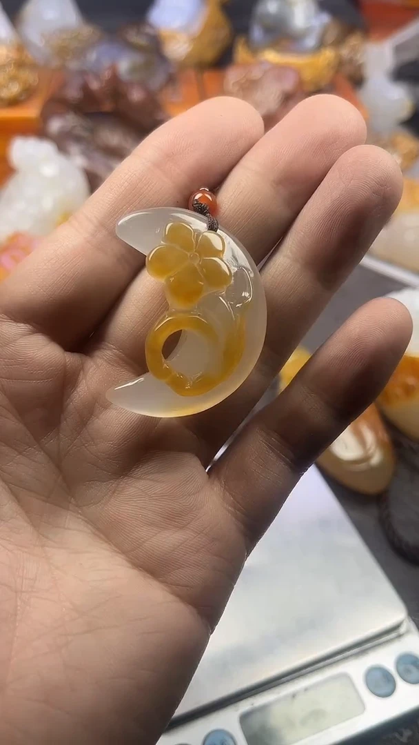 【闪购商品】玛瑙/玉髓吊坠未镶嵌1