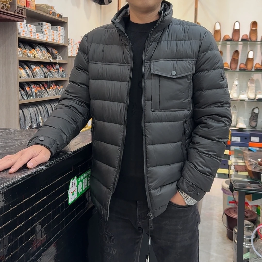 【大公道羽绒】新款时尚休闲百搭男士超轻暖羽绒服831262