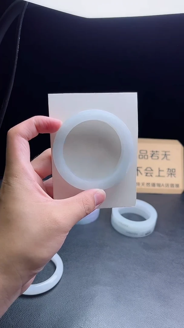 未镶嵌手镯定制翡翠叶*定制