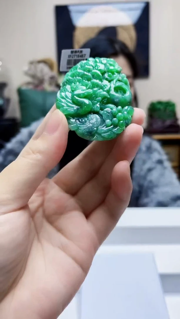 未镶嵌定制翡翠吊坠149