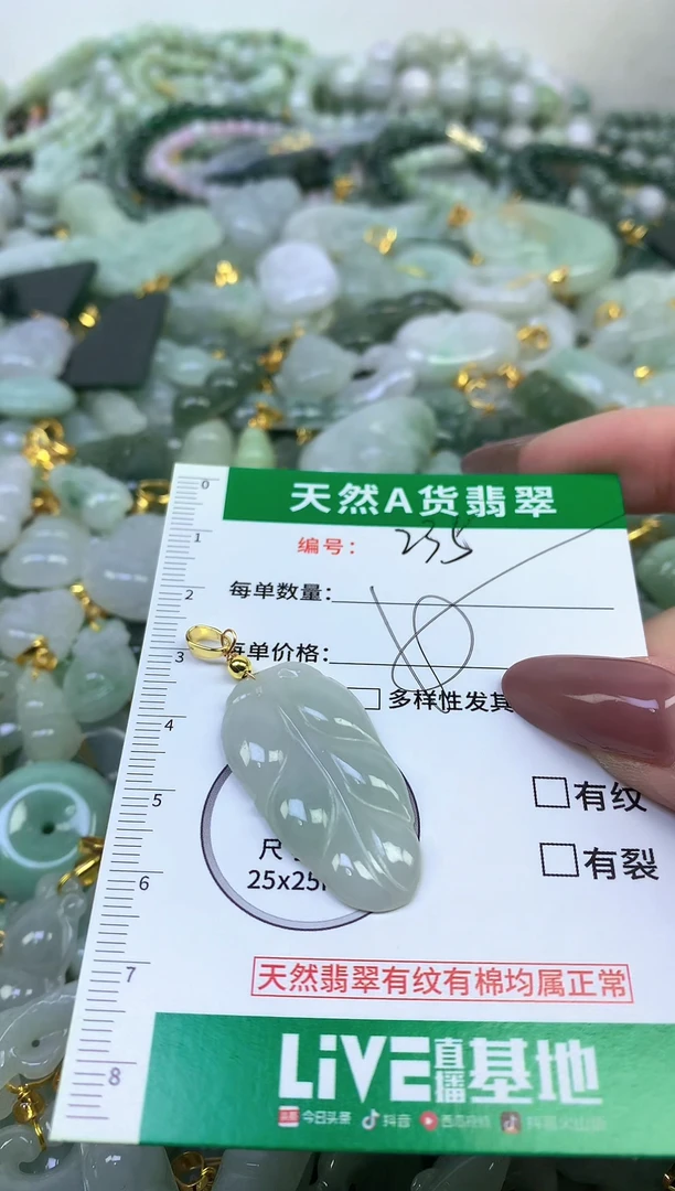 颈饰未镶嵌翡翠纯天然缅甸A货翡翠