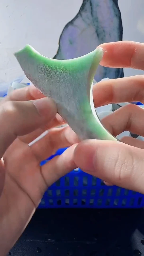 裸石翡翠缅甸翡翠A货文5081