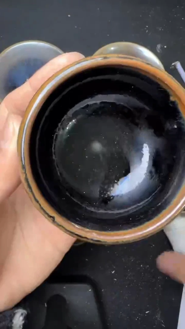 【闪购商品】茶盏建窑建盏微瑕茶器122