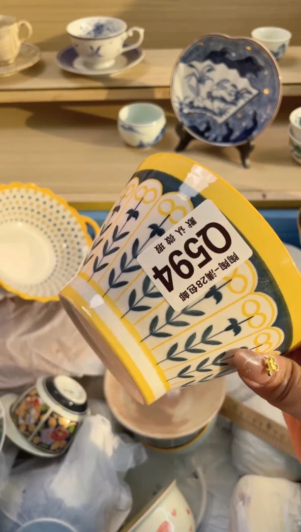 【闪购商品】杯瓷器瓷器瓷器瓷器Q594