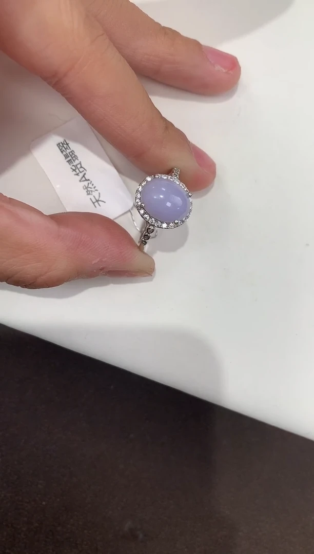 颈饰银S925镶嵌翡翠天然缅甸A货翡翠