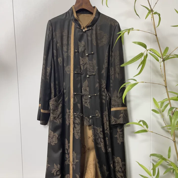 新中式气质风衣242046