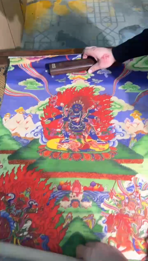 卷轴画卷轴画奥奥的唐卡