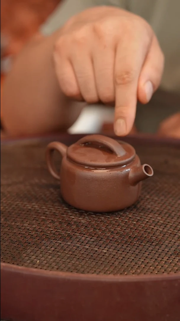 茶壶紫砂130cc 紫泥 半手工