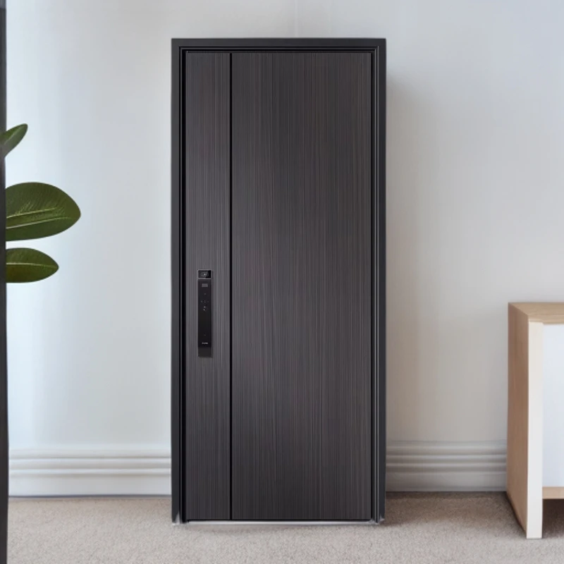 Rodene罗蒂尼T036高定防盗门入户门新国标单门子母门锌合金