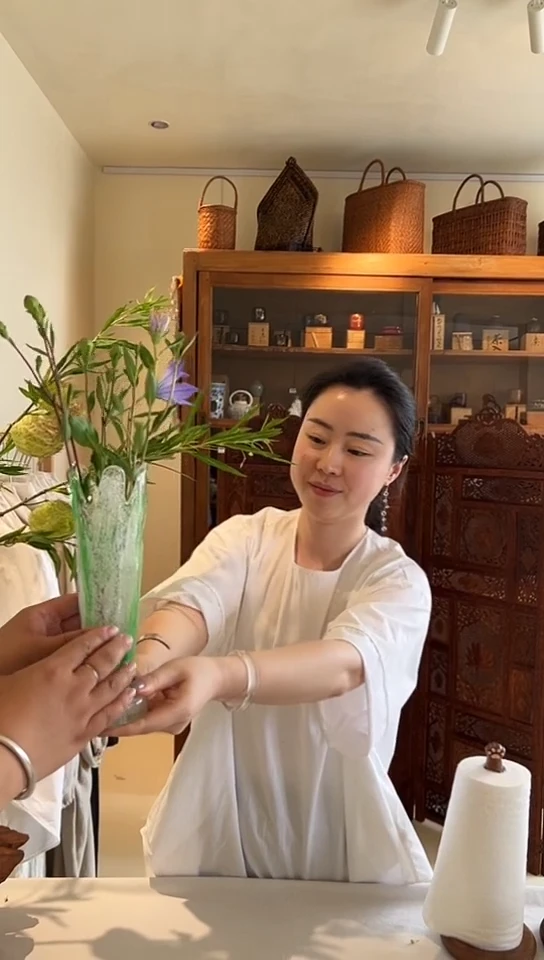 茶道摆件0000花器6338