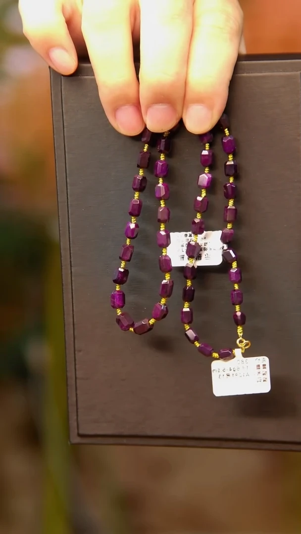 苏纪石（舒俱来）未镶嵌项链如*?30号夜莺项链