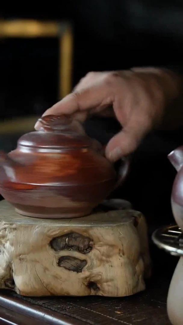 茶壶紫砂紫砂柴烧正把壶