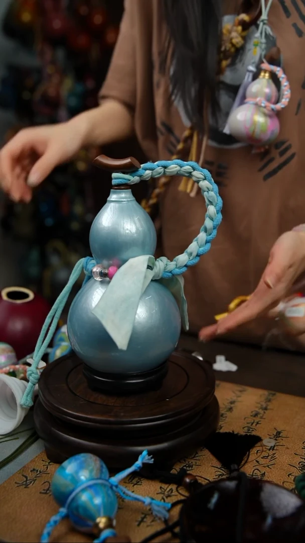 865号500ml左右非遗大漆酒葫芦