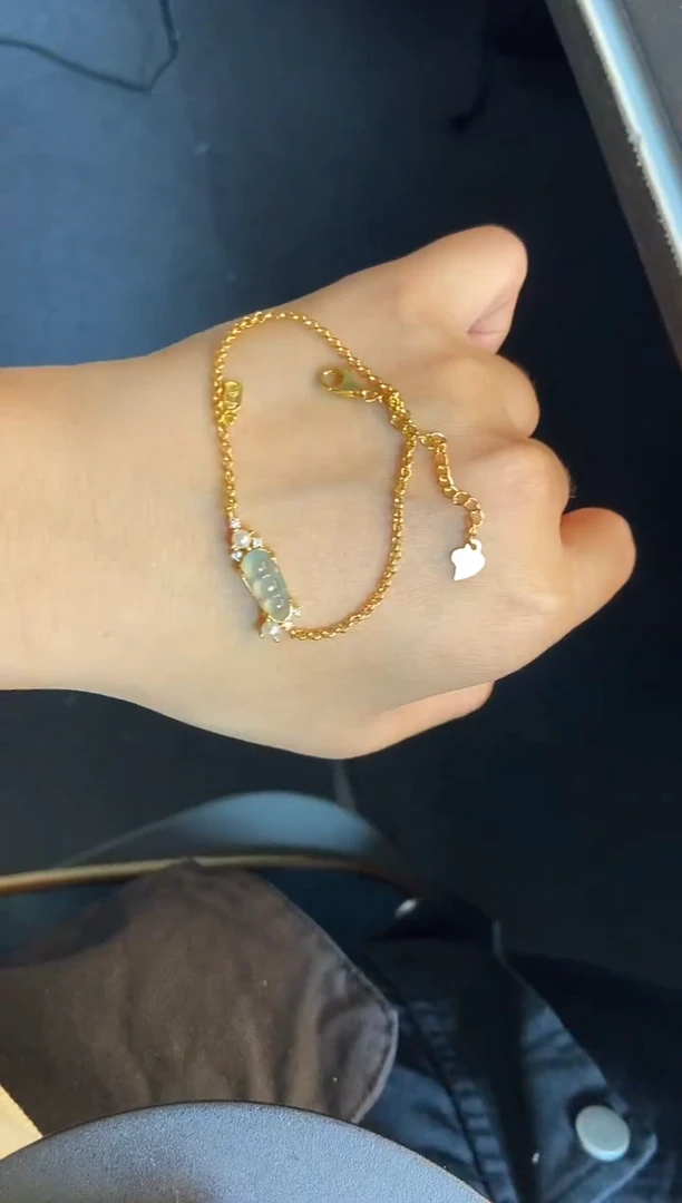 吊坠(不含链)银S925镶嵌翡翠1