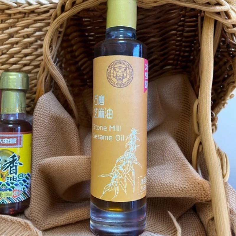 大虫营高端头道纯芝麻香油256ml
