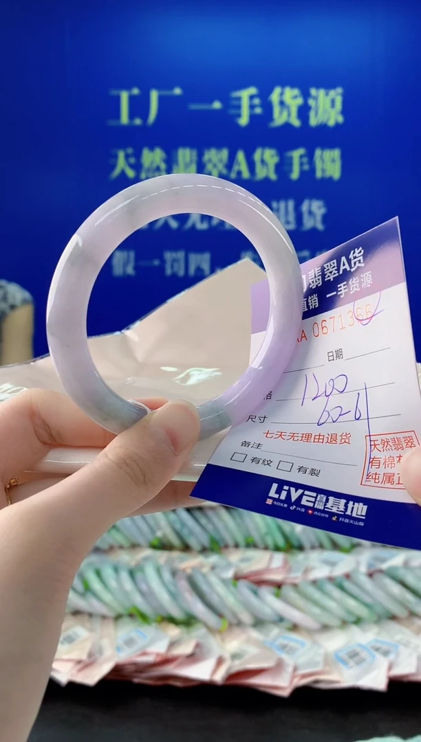 未镶嵌手镯翡翠66