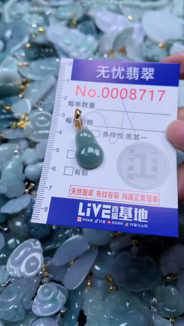 颈饰未镶嵌翡翠8717
