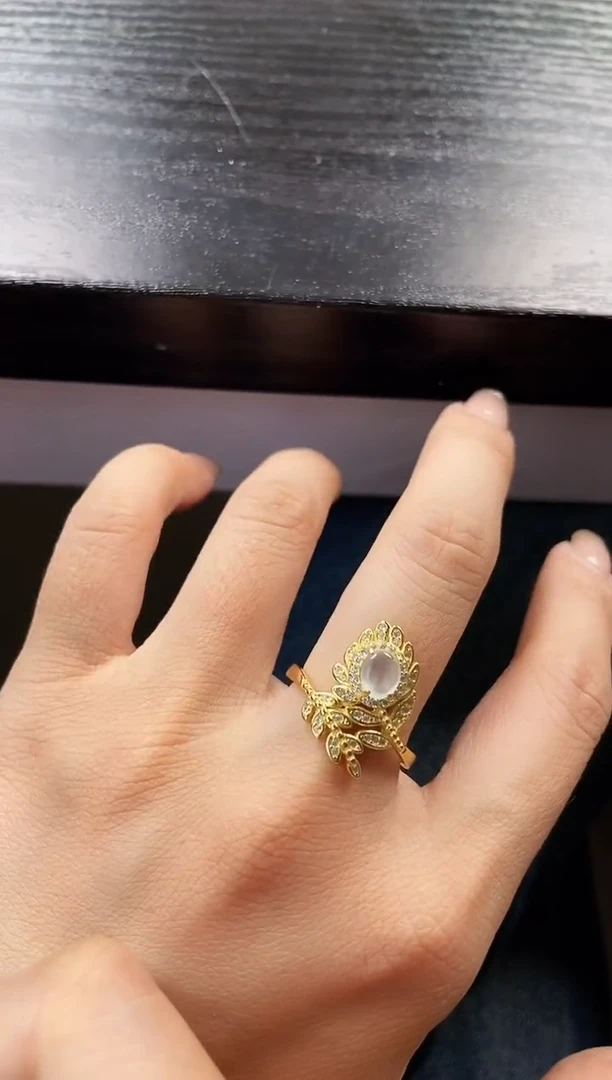 银S925镶嵌戒指翡翠02