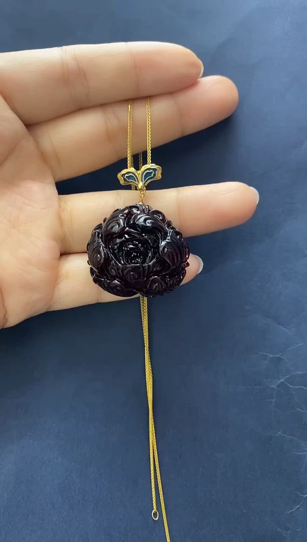 裸石琥珀未镶嵌吊坠