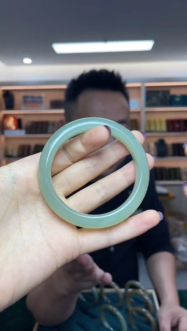 未镶嵌手镯和田玉（多样性发一件）圈口*57-58-59