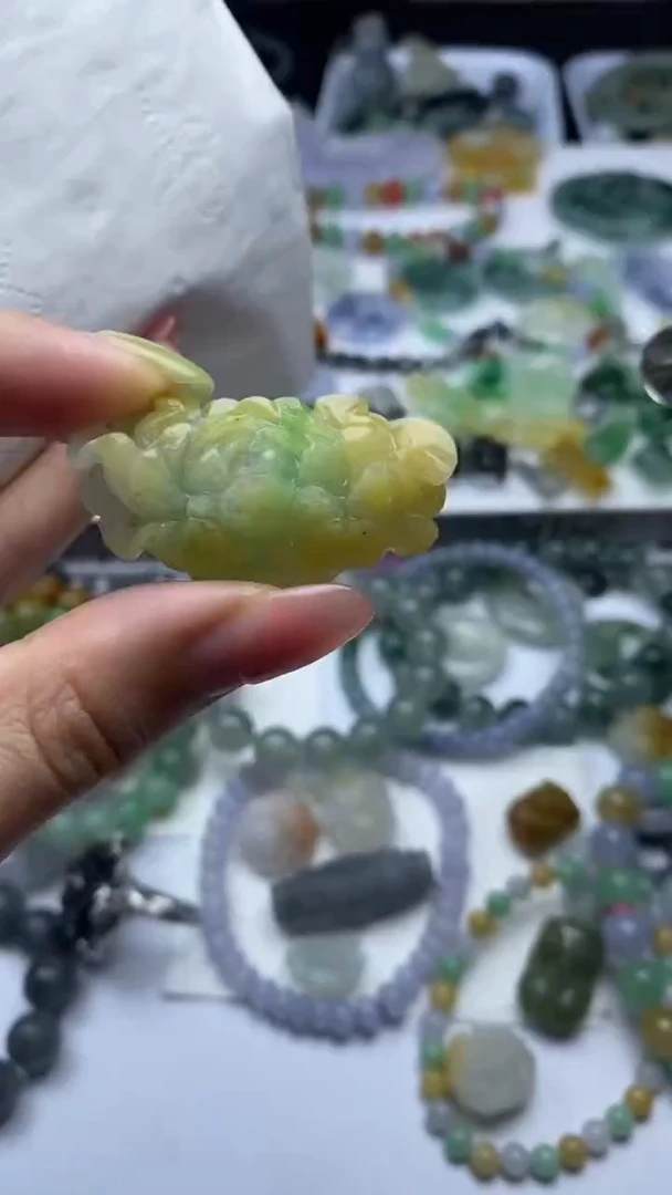 定制翡翠未镶嵌毛货定制不退不换