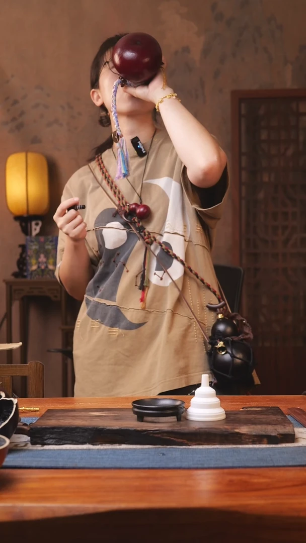 1363号精品大漆葫芦防腐防渗装水茶酒