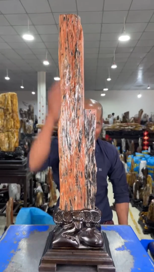 【闪购商品】硅化玉摆件未镶嵌28