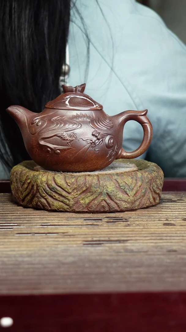 茶壶紫砂宜兴原矿紫砂壶茶壶260c