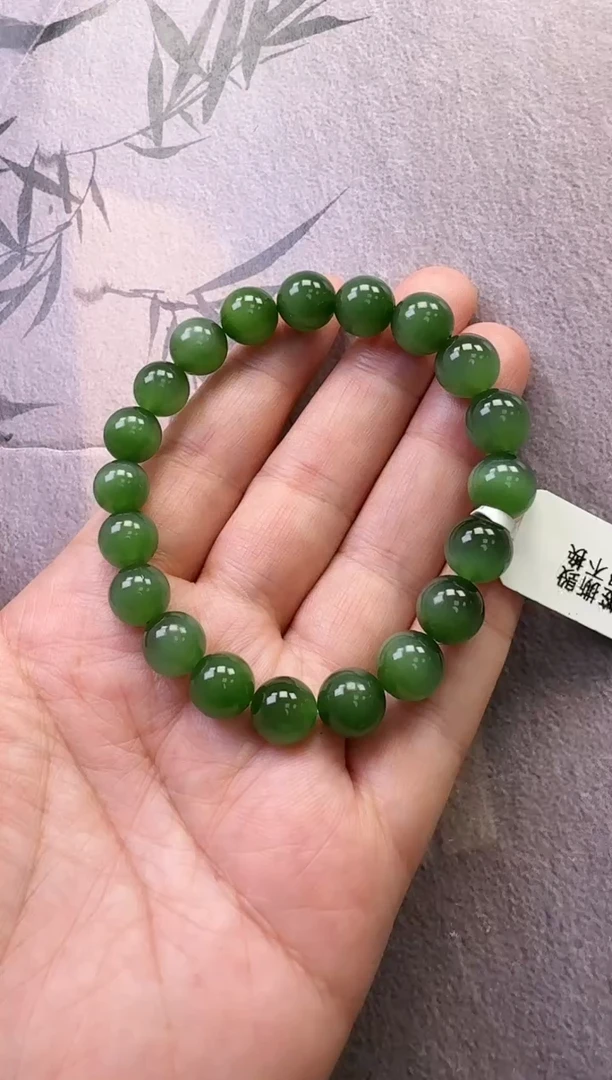 【闪购商品】和田玉（碧玉）手串未镶嵌手串