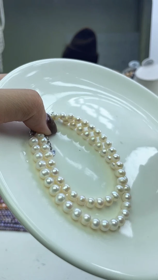 未镶嵌手链淡水珍珠白色系手链