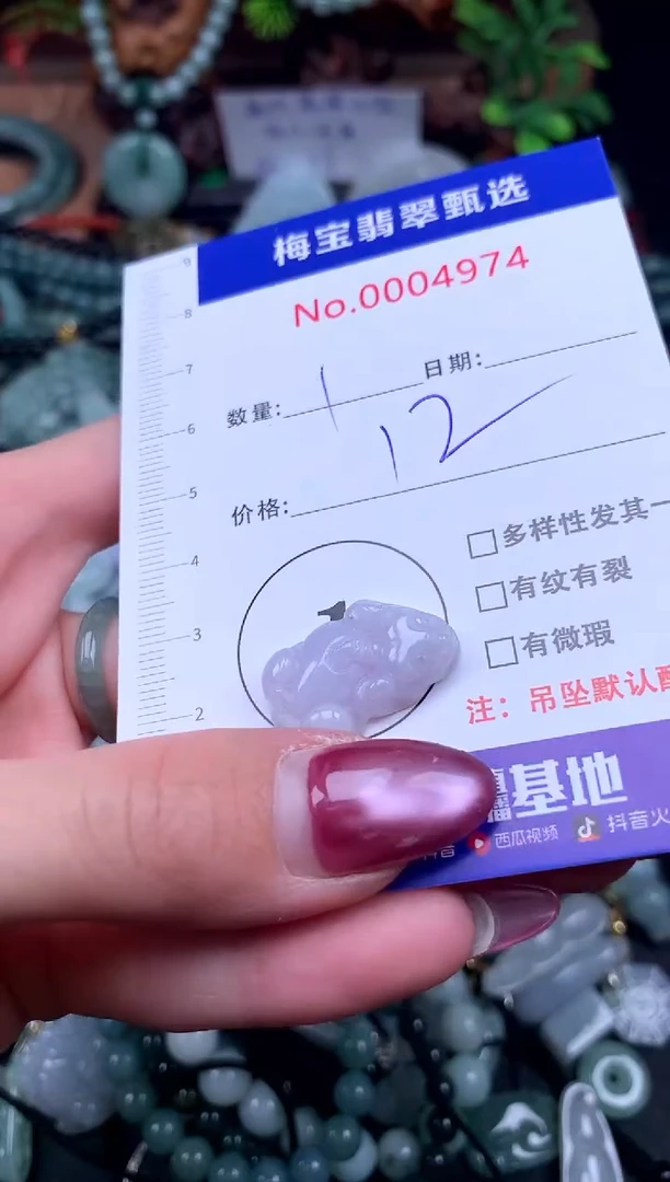 颈饰未镶嵌翡翠早12