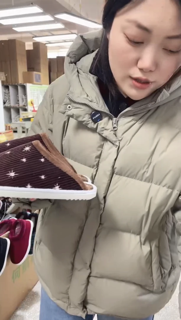 棕色棉拖39码57号